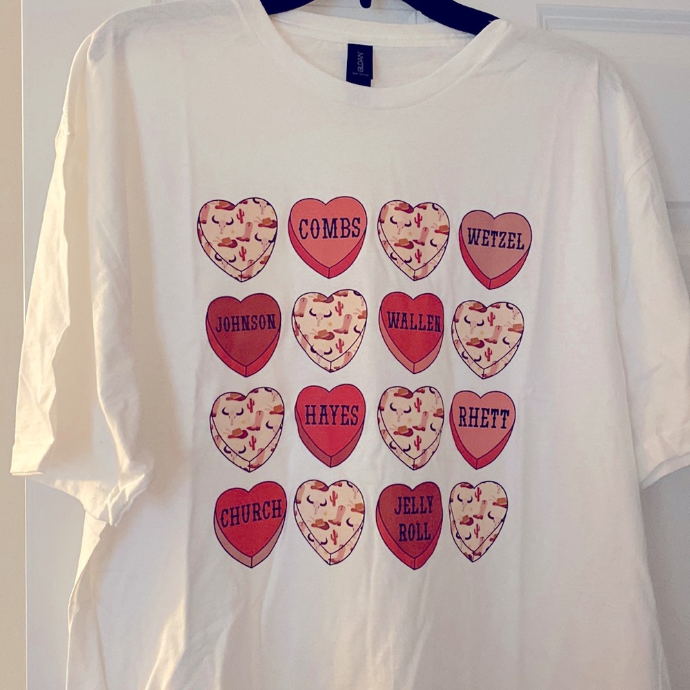 Women’s Country hearts T-shirt